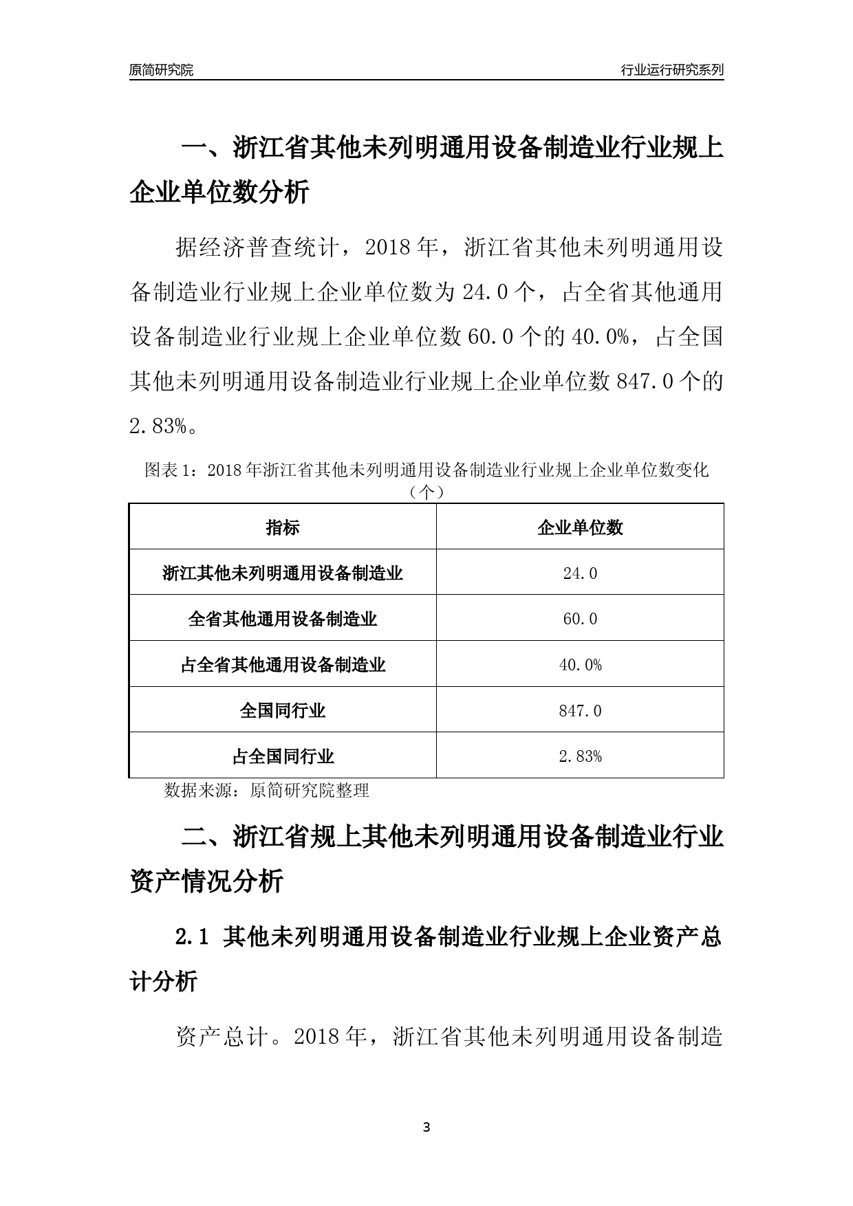 [行业年报]2018年浙江省规模以上其他未列明通用设备制造业行业运行及竞争力评级分析报告_第3页