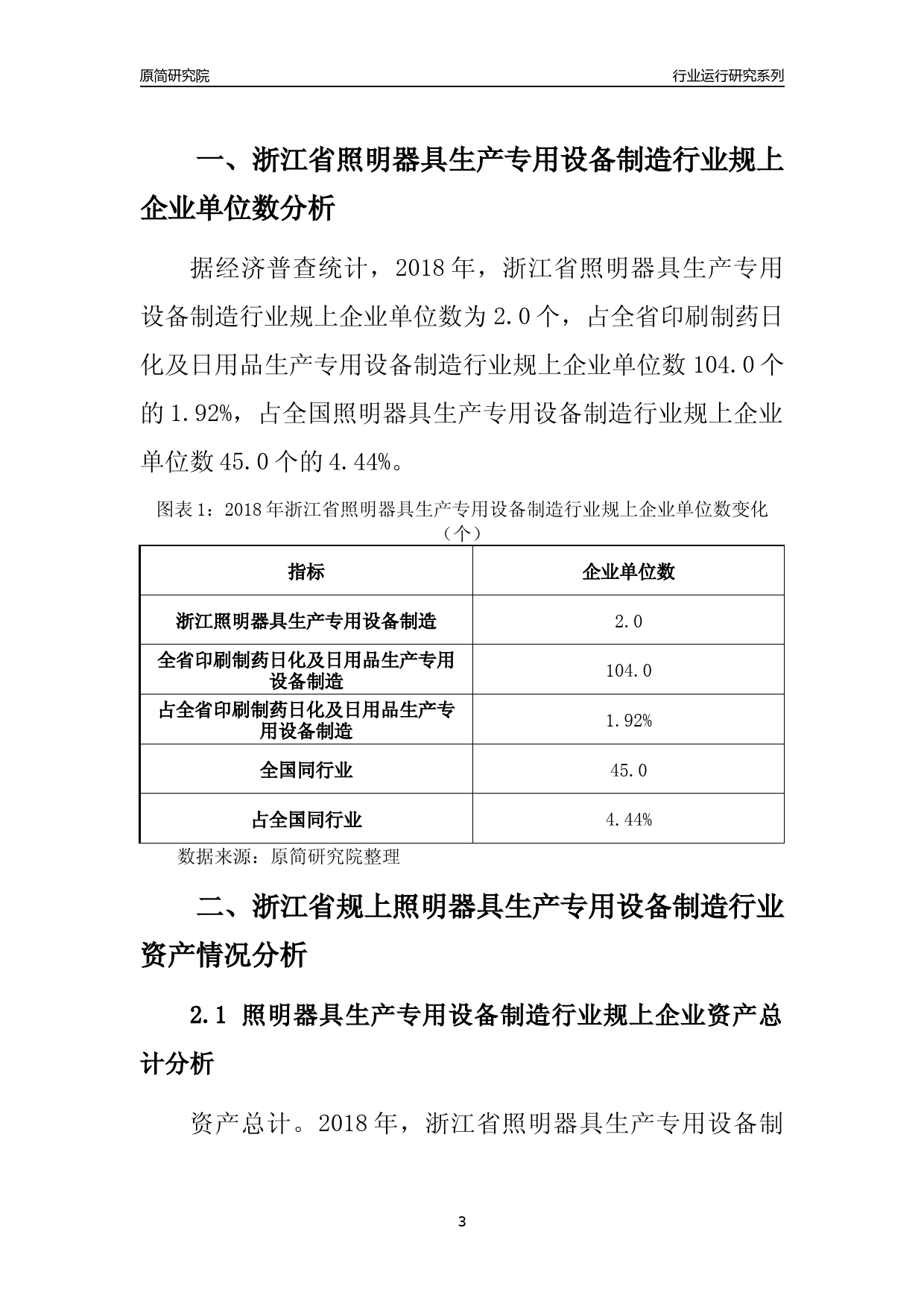 [行业年报]2018年浙江省规模以上照明器具生产专用设备制造行业运行及竞争力评级分析报告_第3页