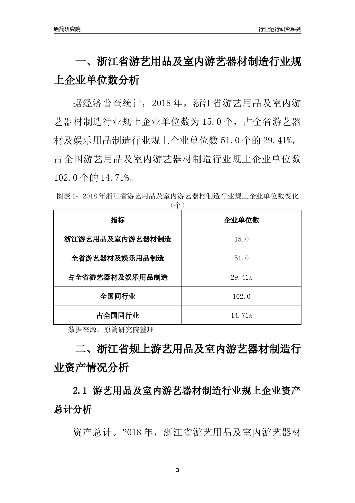 [行业年报]2018年浙江省规模以上游艺用品及室内游艺器材制造行业运行及竞争力评级分析报告_第3页