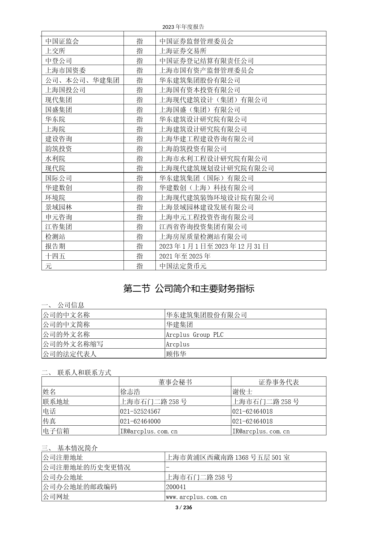 华建集团：华建集团2023年年报文本_第3页