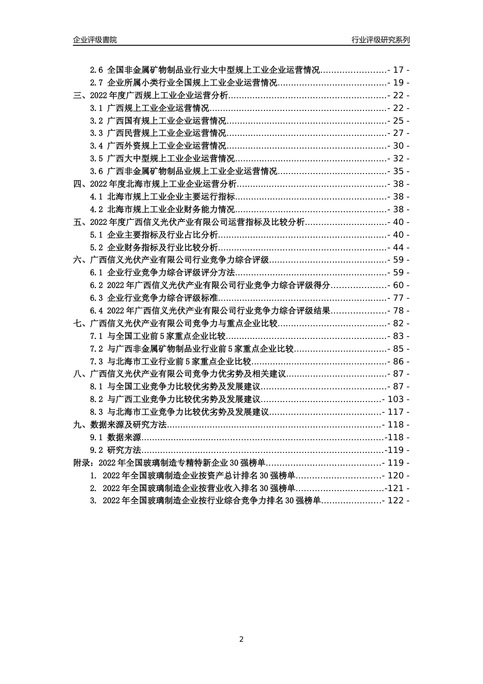 [专精特新]广西信义光伏产业有限公司行业竞争力评级分析报告(2023版)_第2页
