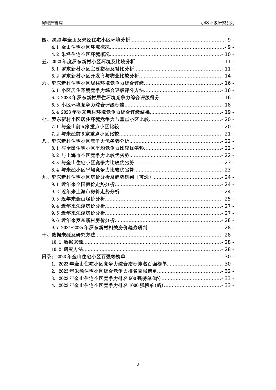 [小区点评]罗东新村(上海金山)小区居住环境竞争力评级及房价趋势分析报告(2024版)_第2页