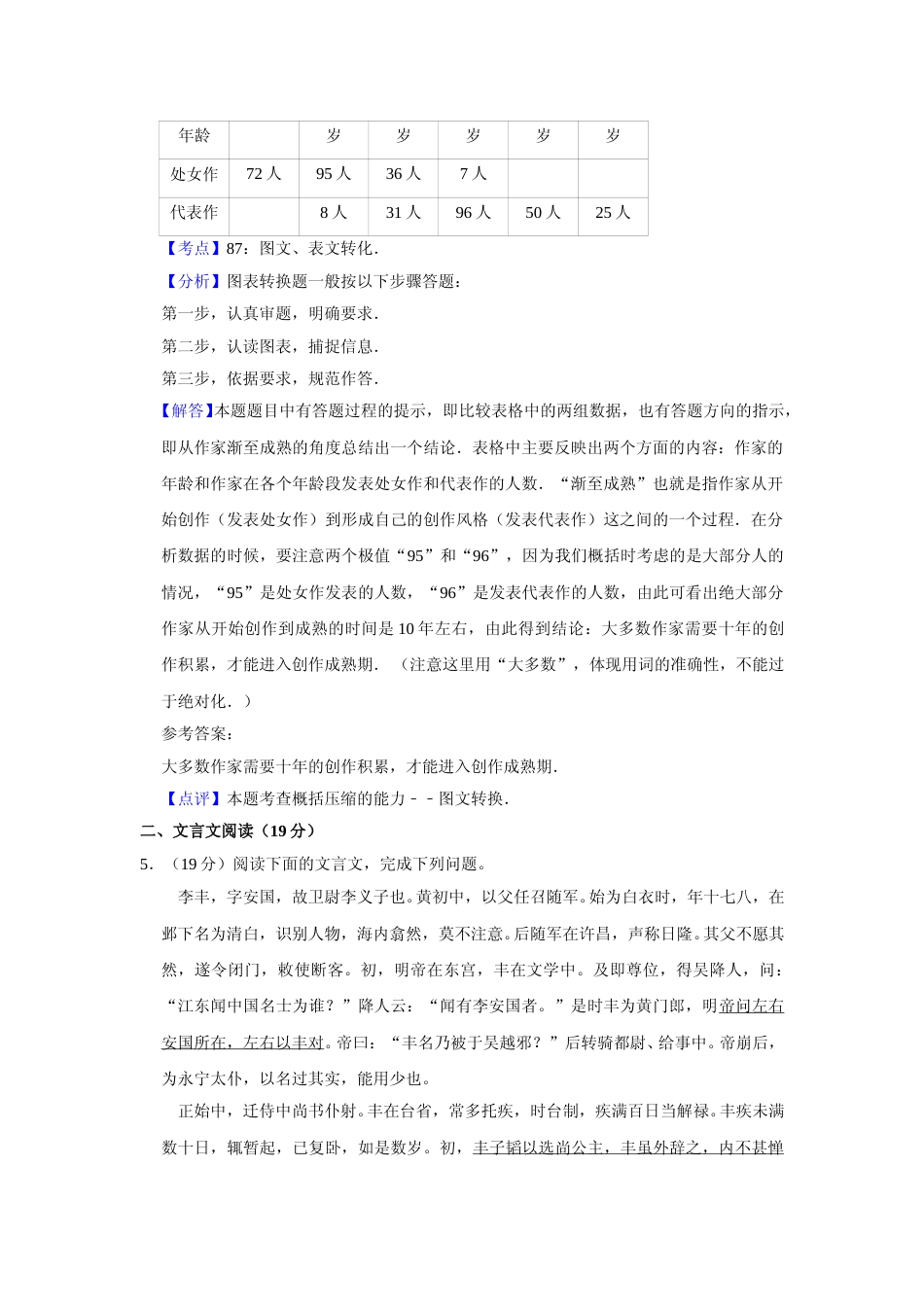 [高考真题]2013年江苏省高考语文试卷真题解析_第3页