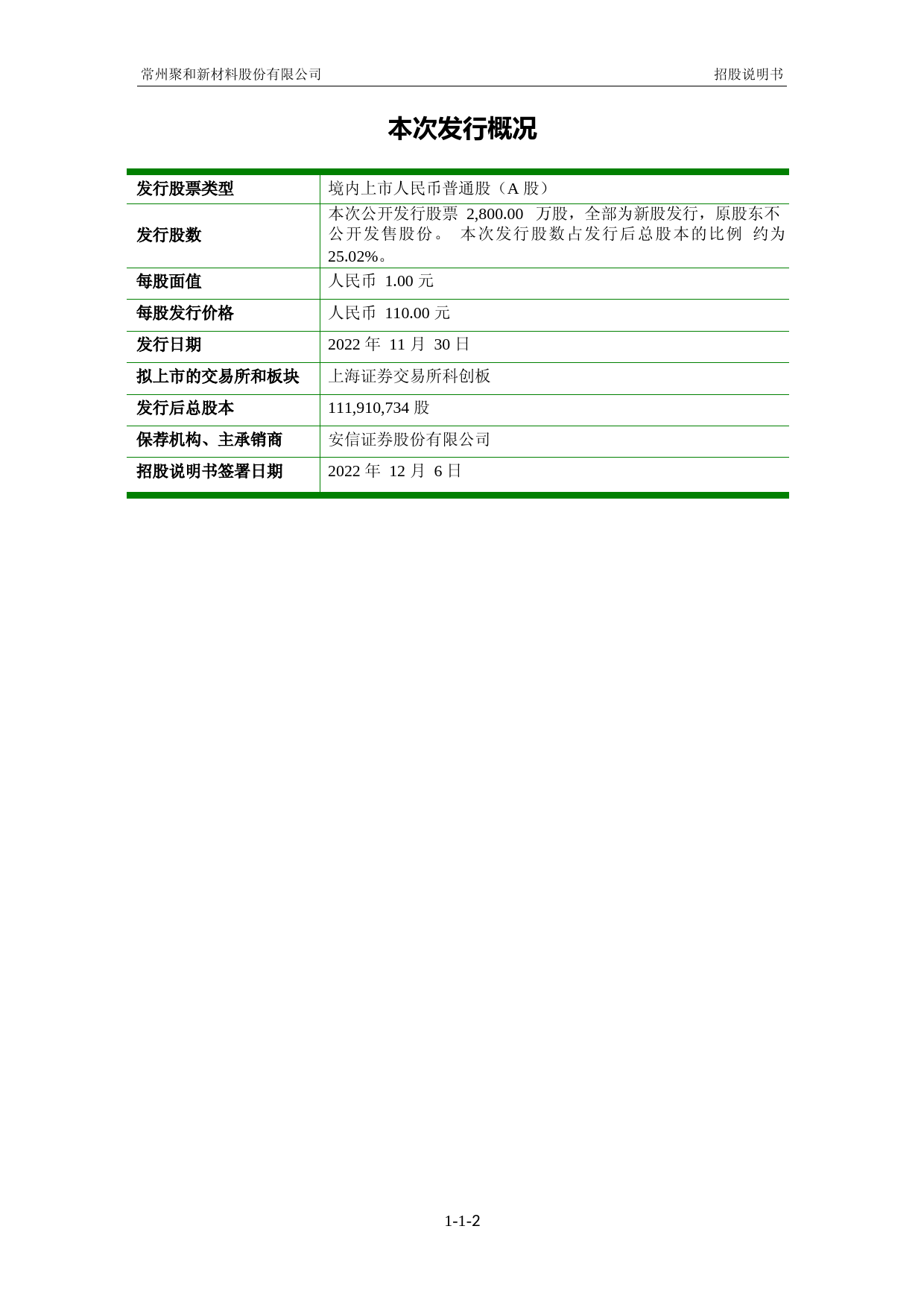 聚和材料：聚和材料首次公开发行股票并在科创板上市招股说明书_第3页